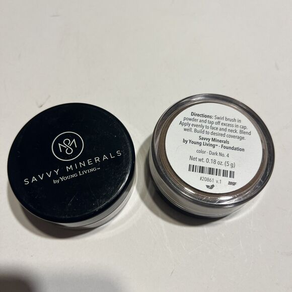 2xSavvy Minerals Young Living Dark #4 Eye shadow Color Residual Eyeshadow Makeup - Picture 9 of 10